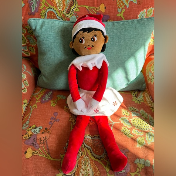 Large Elf on the Shelf Girl Plush Doll - Picture 3 of 4